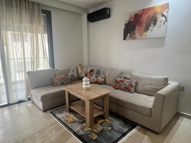 Studio meublé 54 m² avec grande terrasse – Maârif - 2