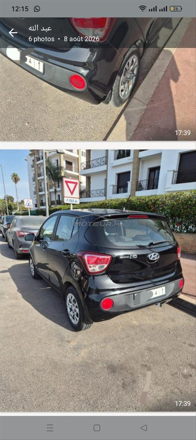 vente d'une voiture grande i10