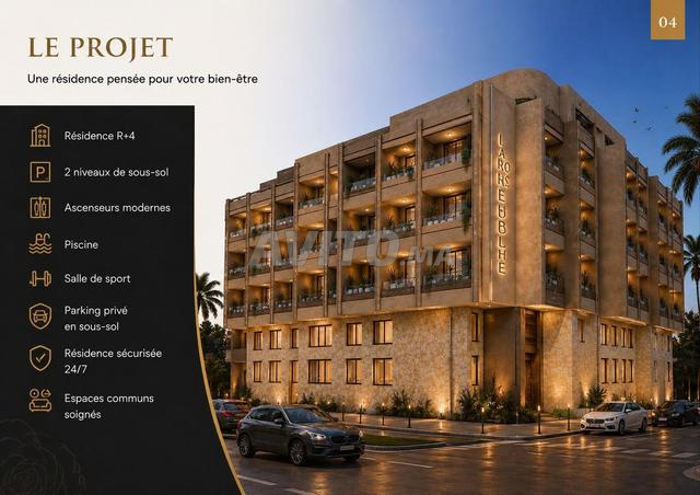 APPARTEMENT NEUF À VENDRE AU CŒUR DE MARRAKECH