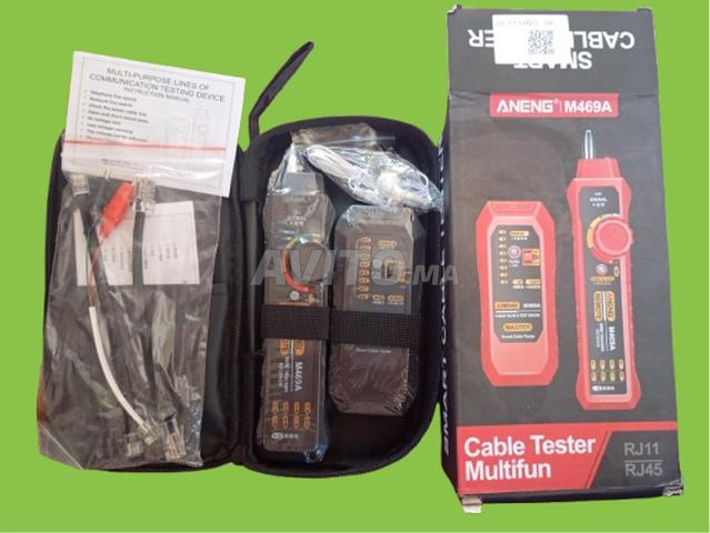 أننج جهاز اختبار شبكات الكمبيوتر RJ45 RJ11