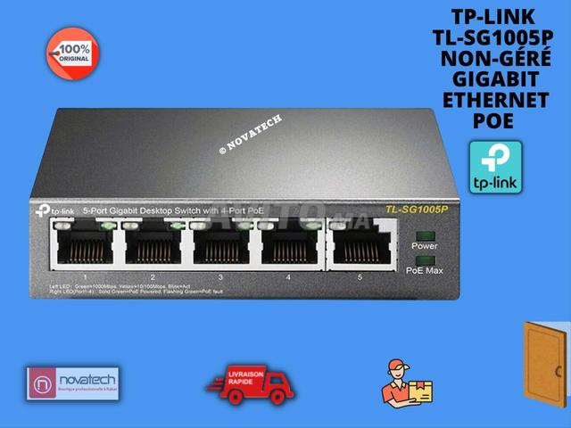 TP-Link TL-SG1005P غير مُدار جيجابت إيثرنت (PoE)