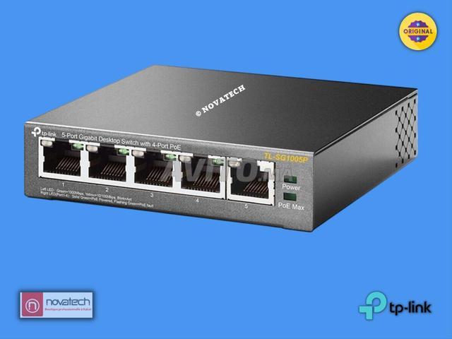 TP-Link TL-SG1005P Non-géré Gigabit Ethernet (PoE) - 2