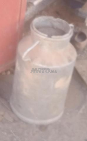 J'ai deux bidons en aluminium pour le lait