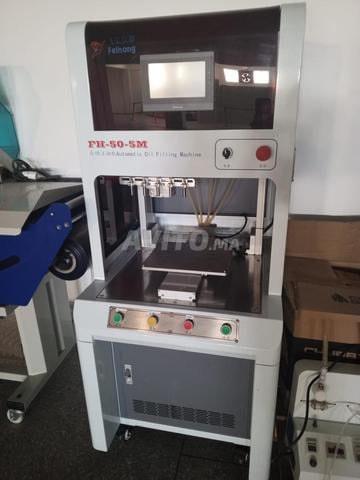 Machine de remplissage d'huile 5 têtes FH-50-5M