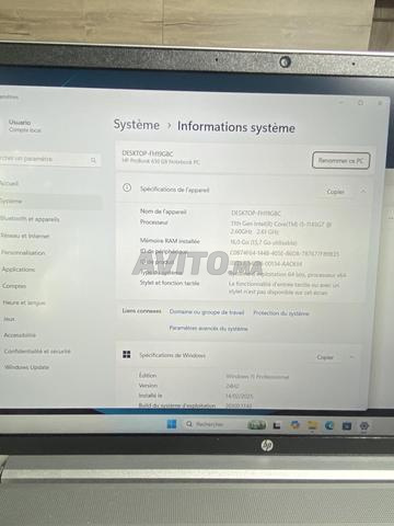 HP ProBook 650 G8 | Core i5 11ᵉ Gen | 16Go RAM - 2