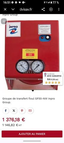 Groupe d'aspiration GP30-NW - ALI05050 - 2