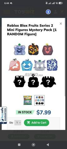 Figurines Blox Fruits série 1 et 2 avec code DLC