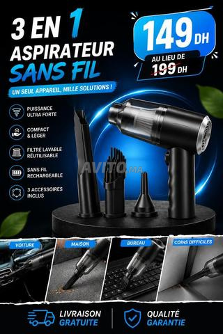 Mini aspirateur 3x1 de haute qualité - 2