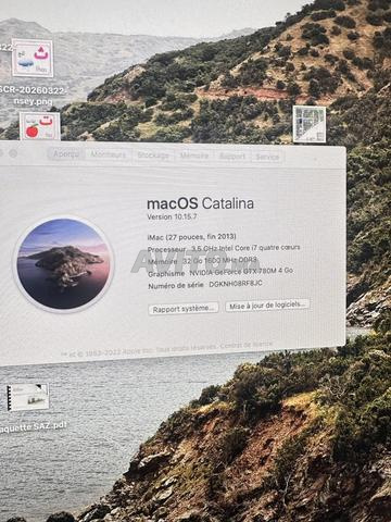 iMac 27 بوصة (أواخر 2013) - تكوين مكسور