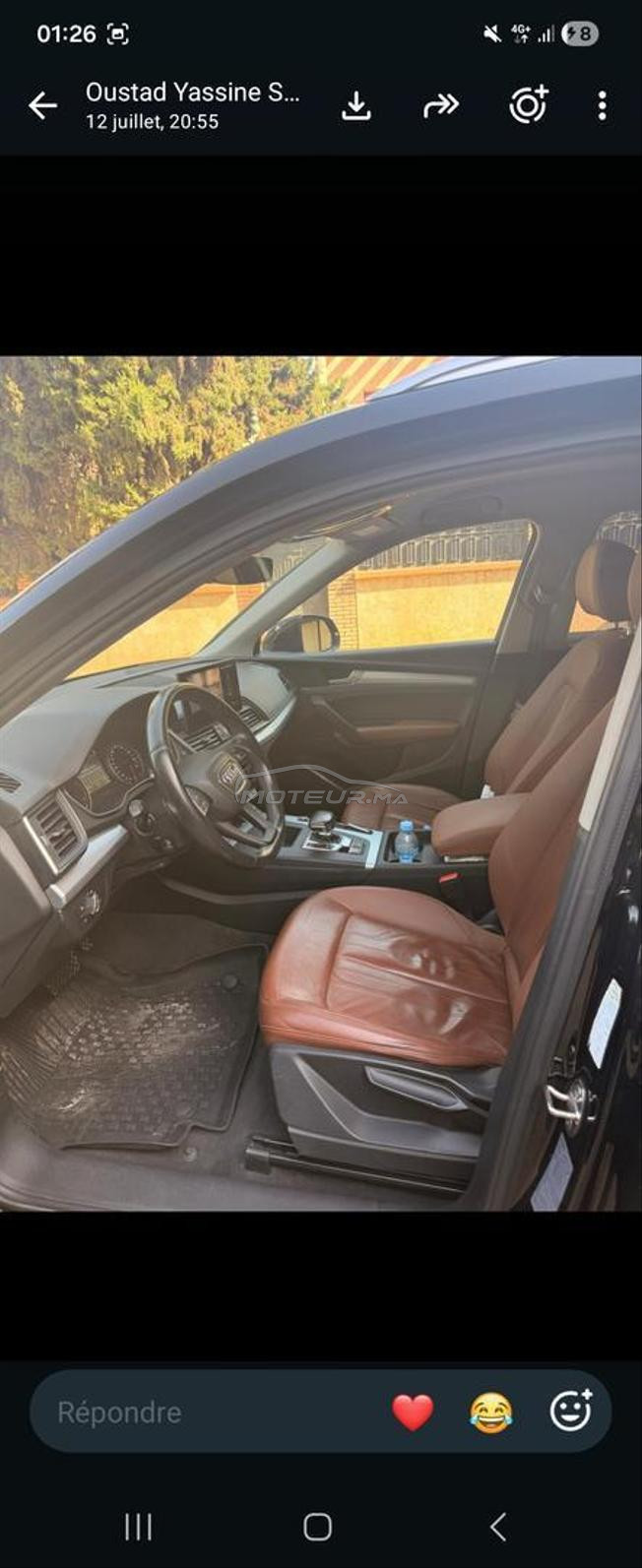 Audi Q5 – Modèle 2021 – 79 000 km