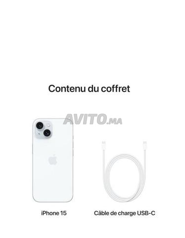 iPhone 15 128Go Bleu – Neuf, Jamais Ouvert - 2