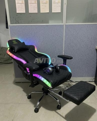 Chaise gaming avec système RGB - 2