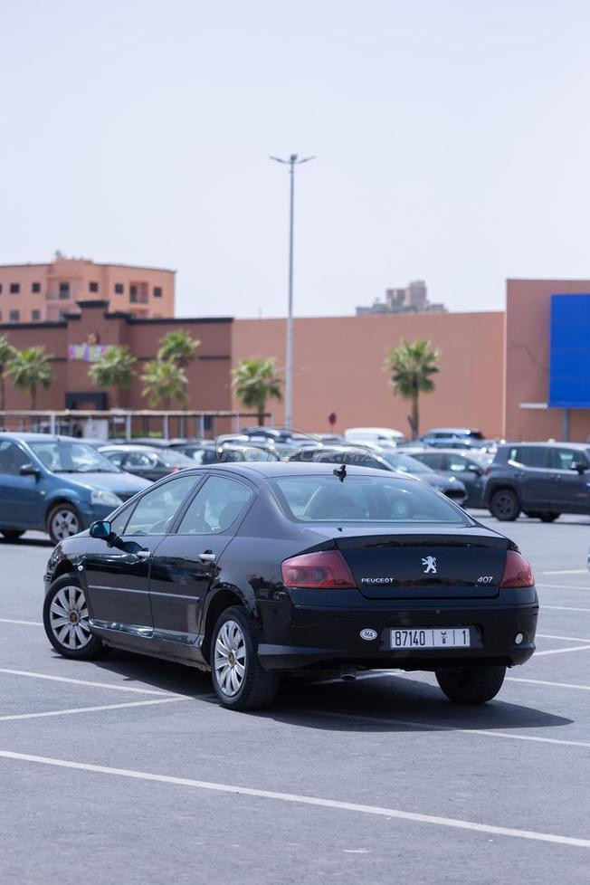 بيجو 407 إصونص 11 خيل ضريبة 3000 درهم  