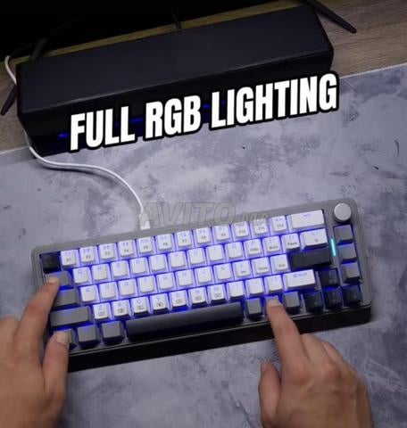 Clavier mécanique avec switchs rouges - 2