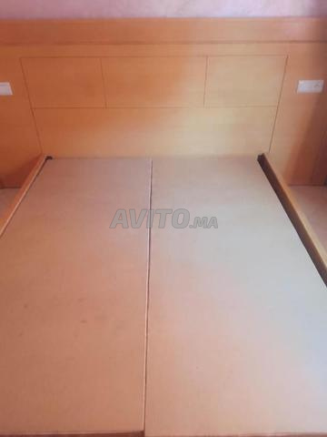 سرير 160×200 خشبي – حالة ممتازة - 2