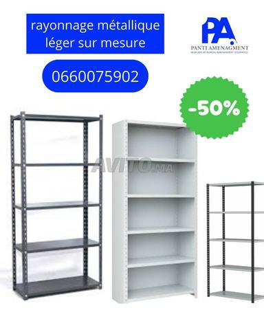 Vente rayonnage métallique