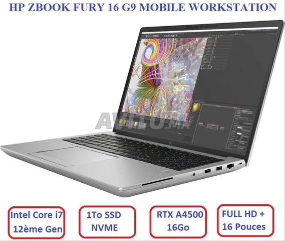 HP ZBOOK FURRY G9/ i7-الجيل 12 / RTX A4500.16Go