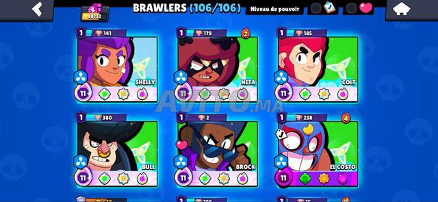 compte Brawl Stars - 2