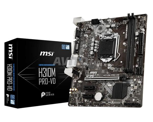 بطاقة أم H310M PRO-VD ومعالج I5 8400