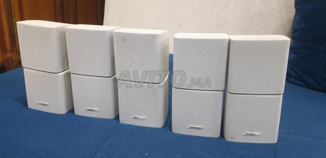 Enceintes Bose blanches