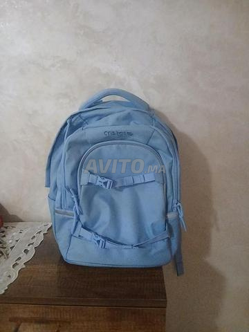 Sac à dos, cartable cristal (bleu clair nouveau) - 2