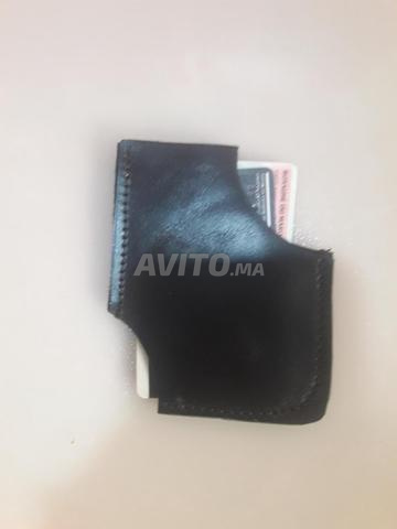 Porte Cartes sample en cuir naturel à 15 dh - 2