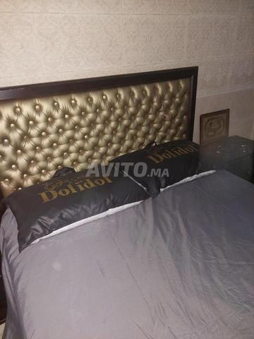 Chambre bois et dorée - 2