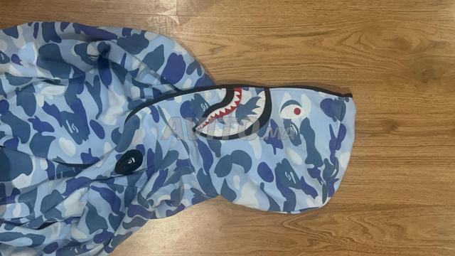 Veste camouflage bleue avec requin 🦈 - 2