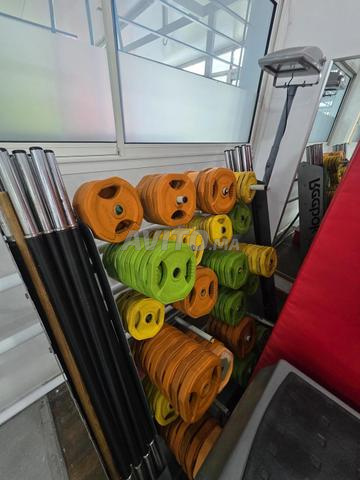 Matériel de salle pour body pump fitness