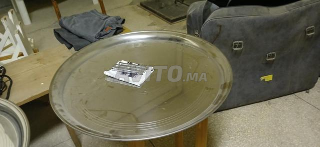 Sénia sur pieds, neuve, inox - 2