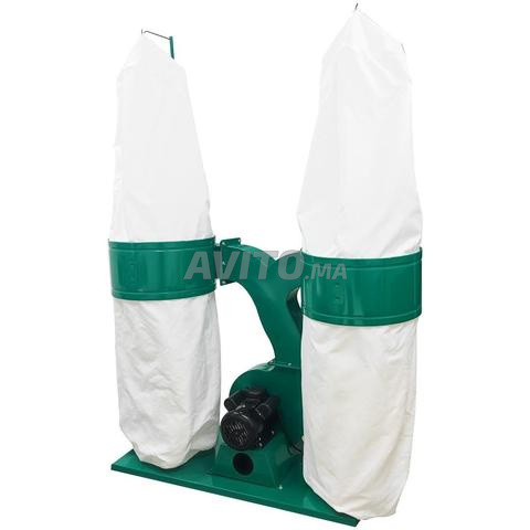 Aspirateur extracteur de poussière double sac CNC - 2
