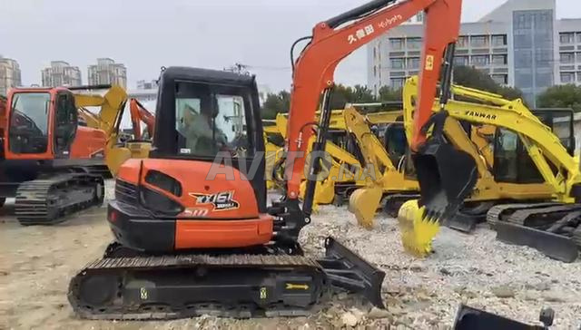 4 mini pelles 6 tonnes dédouane 08-2026 avec marteau - 2
