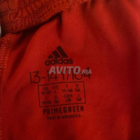 Short, rouge, Adidas - 2
