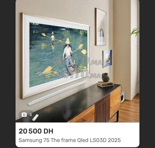 Samsung 75" The Frame LS03F QLED 4K mode Art