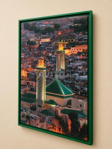 لوحة ديكور من المدينة القديمة بفاس - 2
