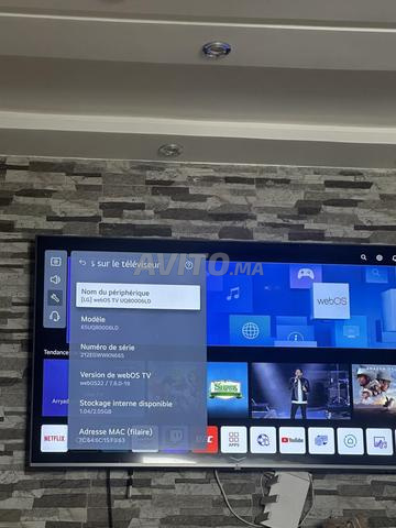 Smart TV LG Série 8 4K Android toutes options - 2