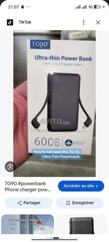 باور بانك TG90 بسعة 6000 مللي أمبير - 2