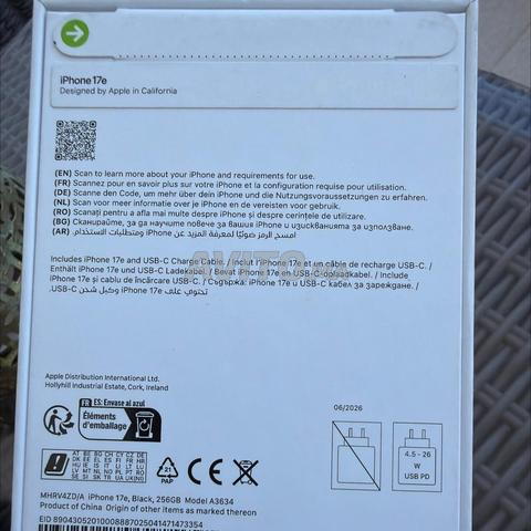 iPhone 17E 256gb neuf jamais utilisé - 2