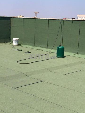 Installation de bitume anti-goutte, humidité et moisissure - 2