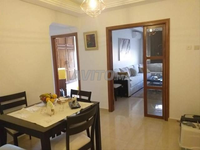 appartement 2 ch salon meublé Hassan rabat