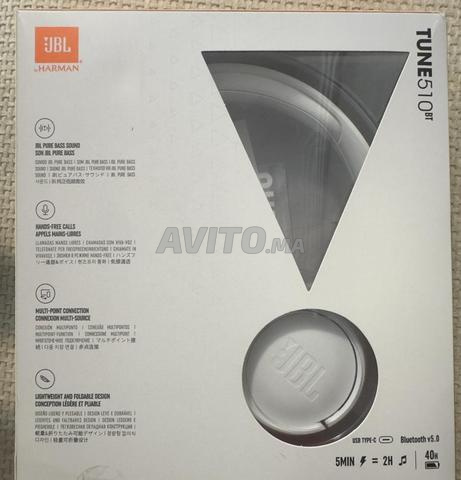 سماعات JBL TUNE 510BT - أبيض - 2