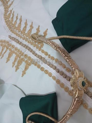 Caftan Hemmoui avec fermoir plaqué or - 2