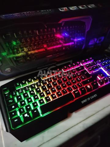 لوحة مفاتيح ألعاب Spirit of Gamer بحالة ممتازة. - 2