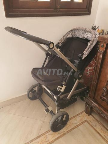 عربة أطفال مع مقعد سيارة - 2