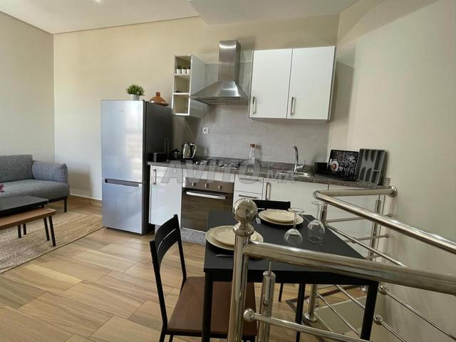 Duplex meublé Abdelmoumen