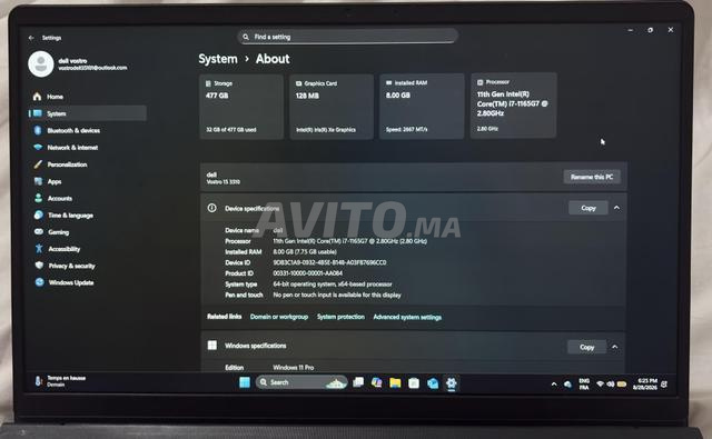 ديل فوسترو 3510 i7 الجيل 11 - 2