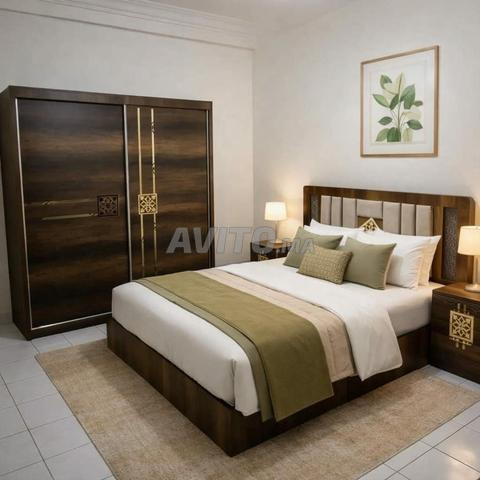 Moustiquaire double en bois MDF, livraison gratuite - 2