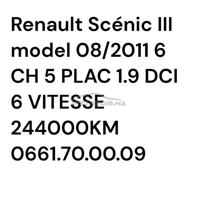 Renault Scénic 3 kaina fe Casa derb mila 3amra
