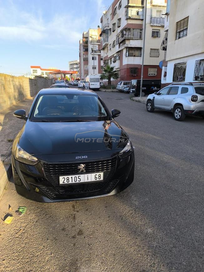 Peugeot 208 essence 2021, 86000 KM, Casablanca 