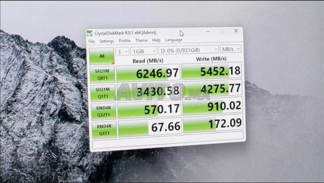 Kingston Disque Dur NV3 SSD 1TB PCIe 4.0 NVMe M.2 - 2